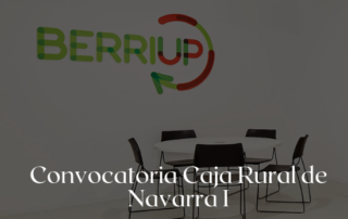 Convocatoria Caja Rural de Navarra I